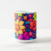 抽象芸術デイジーアート#3 - モーフィングマグカップ (中央)