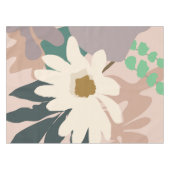 抽象芸術デイジーフローラリーフモダンホームデコール テーブルクロス (正面(横))