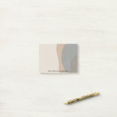 抽象芸術デザミニマルイナ ポストイット (デスク上)