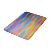 抽象芸術デザートサンセットスカイ バスマット (アングル)