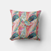 抽象芸術デジタルパターン1198 -装飾用クッション クッション (正面)