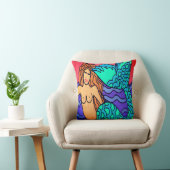 抽象芸術デジタルマーメイド絵画ズ クッション (椅子)