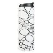 抽象芸術デジタル作品10 タンブラー (回転左)