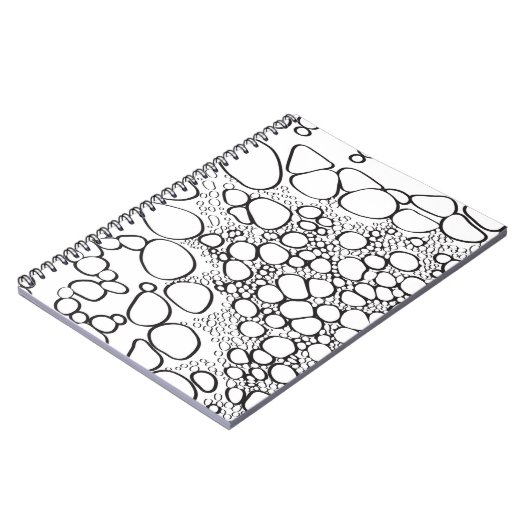 抽象芸術デジタル作品10 ノートブック (左側)