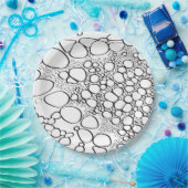 抽象芸術デジタル作品10 ペーパープレート (パーティー)