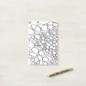 抽象芸術デジタル作品10 ポストイット (デスク上)