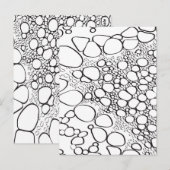 抽象芸術デジタル作品10 ポストカード (正面/裏面)