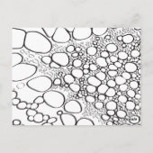 抽象芸術デジタル作品10 ポストカード (裏面)