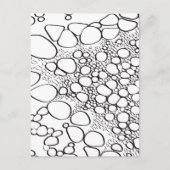 抽象芸術デジタル作品10 ポストカード (正面)