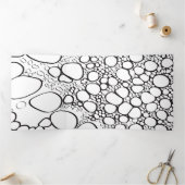 抽象芸術デジタル作品10 三つ折りクリスマスカード (内部)