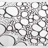 抽象芸術デジタル作品10 三つ折りクリスマスカード (内部中)