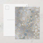 抽象芸術デジタル作業 シーズンポストカード (正面/裏面)