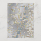 抽象芸術デジタル作業 シーズンポストカード (正面)