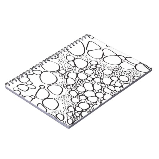 抽象芸術デジタル作業 ノートブック (左側)