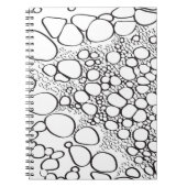 抽象芸術デジタル作業 ノートブック (正面)