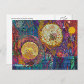 抽象芸術デジタル探索はがき2 ポストカード (正面/裏面)