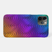 抽象芸術デジタル波酸サイケデリックデザイン Case-Mate iPhoneケース (裏面(横))