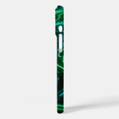 抽象芸術デジタル電子回路 Case-Mate iPhoneケース (裏面 / 左)