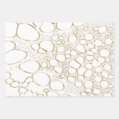 抽象芸術デジタル4 ラッピングペーパーシート (正面3)