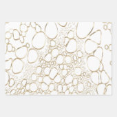 抽象芸術デジタル4 ラッピングペーパーシート (正面)