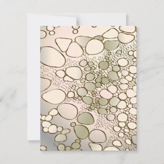 抽象芸術デジタル5 ノートカード (正面)