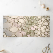 抽象芸術デジタル5 三つ折りクリスマスカード (内部)