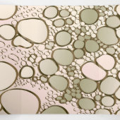 抽象芸術デジタル5 三つ折りクリスマスカード (内部中)