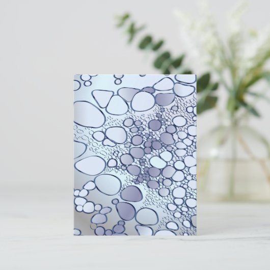 抽象芸術デジタル6 シーズンポストカード (スタンド正面)