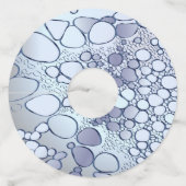 抽象芸術デジタル6 ワイングラスタグ (裏面)