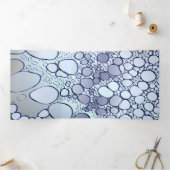 抽象芸術デジタル6 三つ折りクリスマスカード (内部)