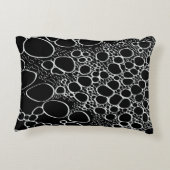 抽象芸術デジタル7 アクセントクッション (裏面)