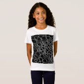 抽象芸術デジタル7 Tシャツ (正面フル)