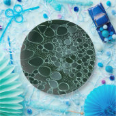 抽象芸術デジタル9 ペーパープレート (パーティー)