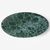 抽象芸術デジタル9 ペーパープレート (アングル)