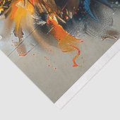 抽象芸術デジタ絵を描ルライオン 薄葉紙 (詳細)