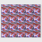 抽象芸術デジ絵画タル ラッピングペーパー (フラット)