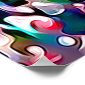 抽象芸術デモ行進の写真 ポスター (角)