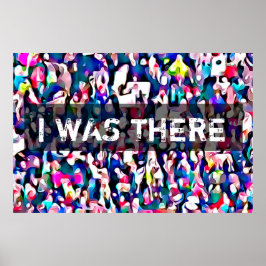 抽象芸術デモ行進の写真 ポスター