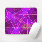抽象芸術トライアングルドットアートマウスパッド マウスパッド (マウス)