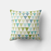 抽象芸術トライアングルフットボールボーイズ誕生レコード クッション (裏面)