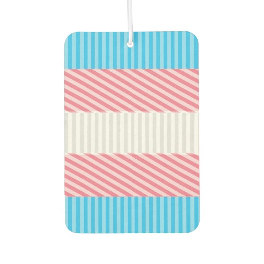 抽象芸術トランスジェンダープライドフラグ カーエアーフレッシュナー