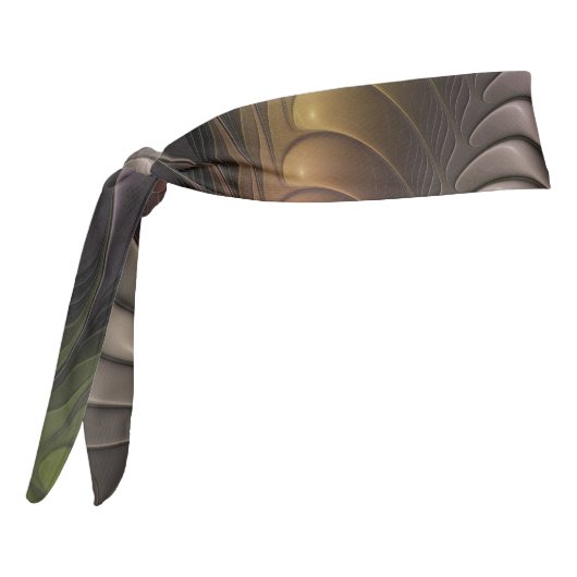 抽象芸術トリップ（幻覚体験）のような光沢カラフル3Dフラクタル芸術 タイヘッドバンド (回転270)