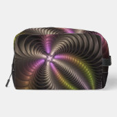 抽象芸術トリップ（幻覚体験）のような光沢カラフル3Dフラクタル芸術 ドップキット (裏面)