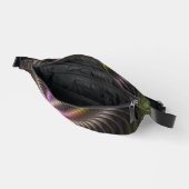 抽象芸術トリップ（幻覚体験）のような光沢カラフル3Dフラクタル芸術 ファニーパック (見開き)