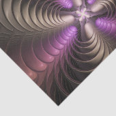 抽象芸術トリップ（幻覚体験）のような光沢カラフル3Dフラクタル芸術 薄葉紙 (詳細)