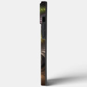 抽象芸術トリップ(幻覚体験)のような光沢カラフル3Dフラクタル芸術 Case-Mate iPhoneケース (裏面 / 左)