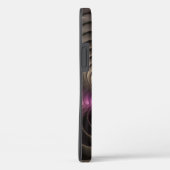 抽象芸術トリップ（幻覚体験）のような光沢カラフル3Dフラクタル芸術 Case-Mate iPhoneケース (裏面 / 右)