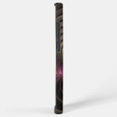 抽象芸術トリップ（幻覚体験）のような光沢カラフル3Dフラクタル芸術 SAMSUNG GALAXYケース (右側面)