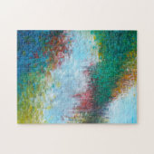 抽象芸術トリプチパート1 ジグソーパズル (横)