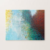 抽象芸術トリプチパート3 ジグソーパズル (横)